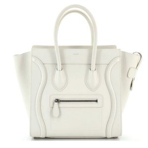 Celine Luggage Bag Grainy Leather Micro